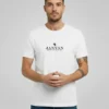 JANVAN white T-shirt with the JANVAN "SPES BONA" logo