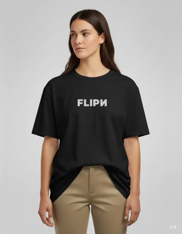 Unisex FLIPN - Original tee, white