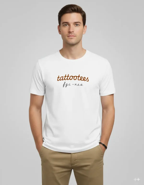 White Tattootees T-shirt